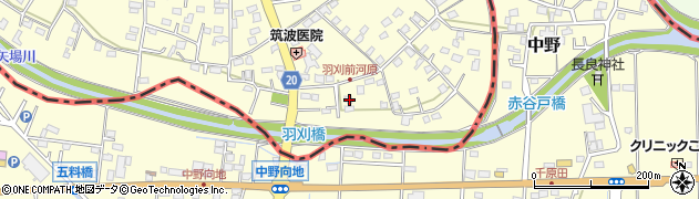 栃木県足利市羽刈町44周辺の地図