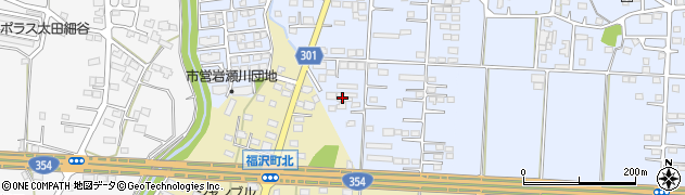 有限会社フジックス　太田営業所周辺の地図