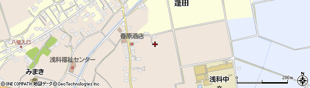 長野県佐久市八幡89周辺の地図