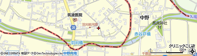 栃木県足利市羽刈町33周辺の地図