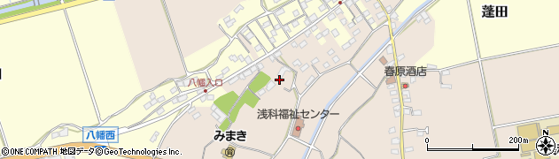 長野県佐久市八幡510周辺の地図