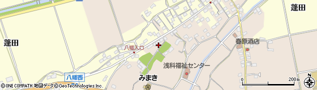 長野県佐久市八幡522周辺の地図