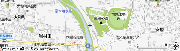 鼻顔稲荷神社周辺の地図