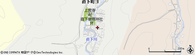 石川県加賀市直下町タ周辺の地図