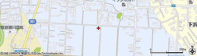 群馬県太田市高林北町2176周辺の地図