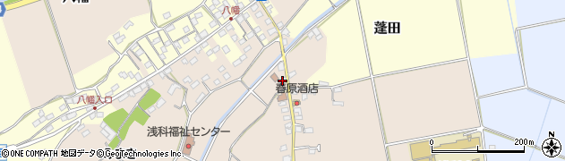 長野県佐久市八幡66周辺の地図