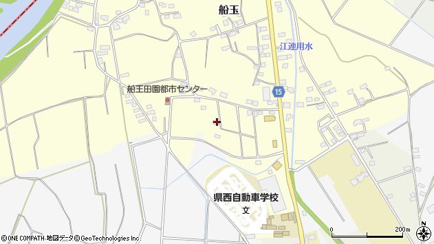 〒308-0121 茨城県筑西市船玉の地図