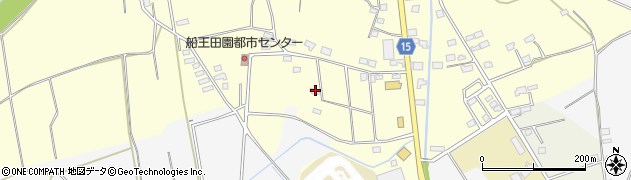 茨城県筑西市船玉周辺の地図