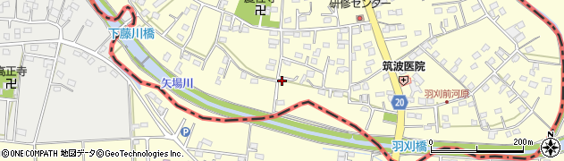 栃木県足利市羽刈町185周辺の地図