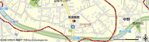 栃木県足利市羽刈町57周辺の地図