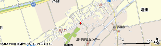 長野県佐久市八幡511周辺の地図