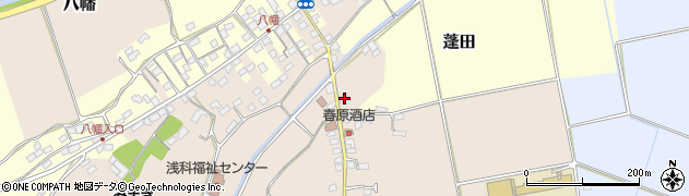 長野県佐久市八幡76周辺の地図