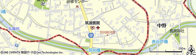 栃木県足利市羽刈町59周辺の地図
