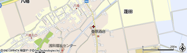長野県佐久市八幡78周辺の地図