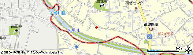 栃木県足利市羽刈町201周辺の地図