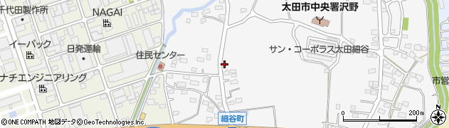 群馬県太田市細谷町326周辺の地図