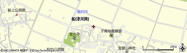 栃木県佐野市船津川町周辺の地図