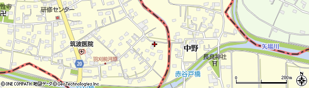 栃木県足利市羽刈町3周辺の地図