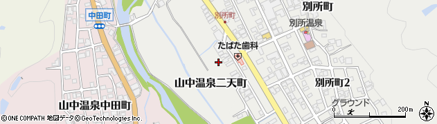 石川県加賀市別所町（ヘ）周辺の地図