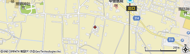 長野県安曇野市三郷明盛3247-12周辺の地図