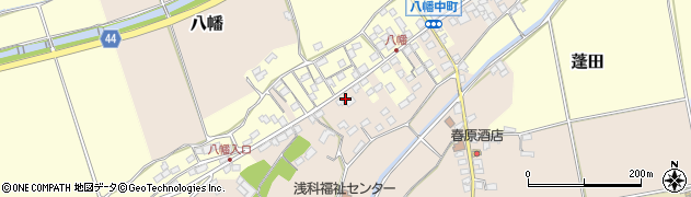 長野県佐久市八幡43周辺の地図