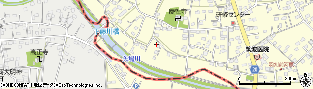 栃木県足利市羽刈町212周辺の地図