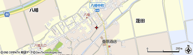 長野県佐久市八幡21周辺の地図