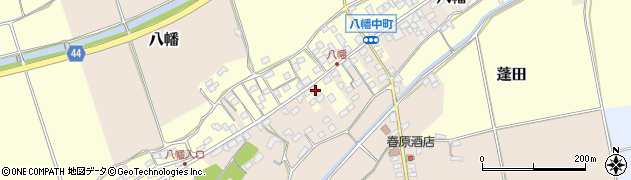 長野県佐久市八幡36周辺の地図