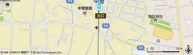 長野県安曇野市三郷明盛3009-1周辺の地図