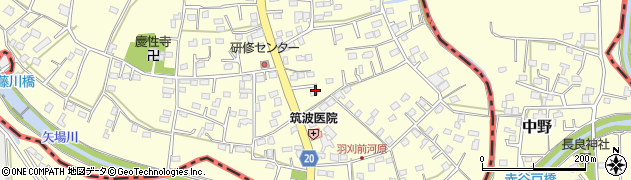栃木県足利市羽刈町145周辺の地図
