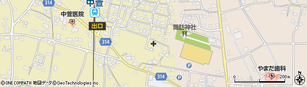 長野県安曇野市三郷明盛2332周辺の地図