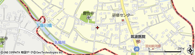 栃木県足利市羽刈町182周辺の地図