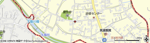 栃木県足利市羽刈町181周辺の地図