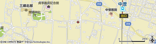 長野県安曇野市三郷明盛3264周辺の地図