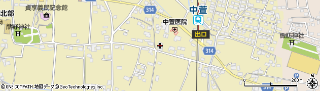 長野県安曇野市三郷明盛3012周辺の地図