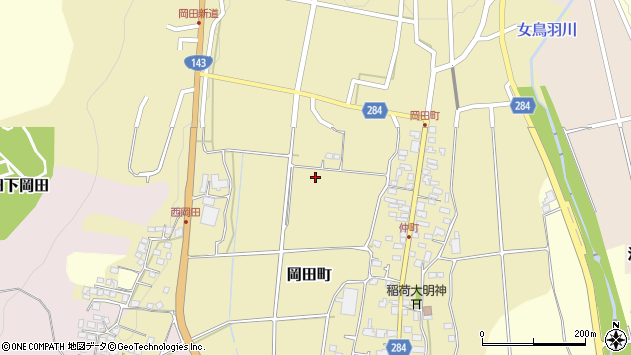 〒390-0315 長野県松本市岡田町の地図