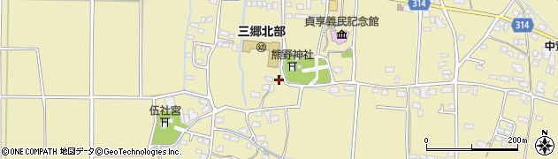 長野県安曇野市三郷明盛4202-1周辺の地図