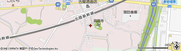 長野県佐久市塚原606周辺の地図