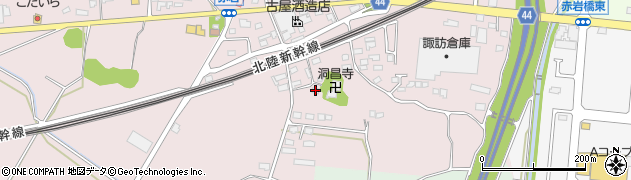 長野県佐久市塚原605周辺の地図