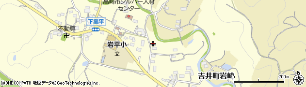 群馬県高崎市吉井町下奥平143周辺の地図