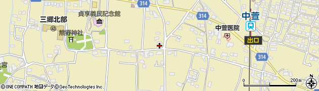 長野県安曇野市三郷明盛3047周辺の地図