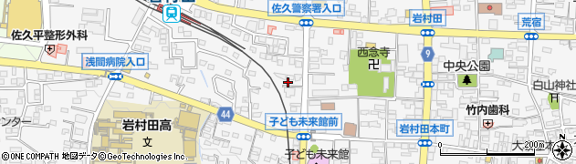 長野県佐久市岩村田1222周辺の地図