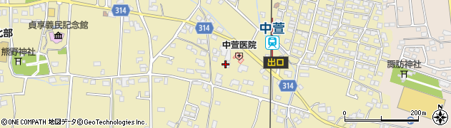 長野県安曇野市三郷明盛3004周辺の地図