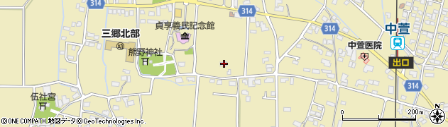 長野県安曇野市三郷明盛3060周辺の地図