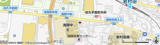 ソフトバンク佐久平店周辺の地図