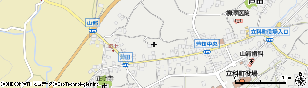 長野県立科町（北佐久郡）芦田周辺の地図