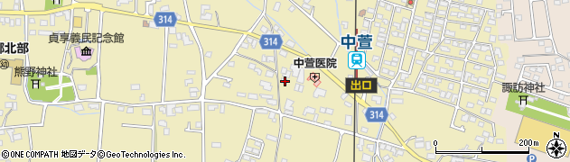 長野県安曇野市三郷明盛3003周辺の地図