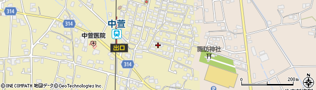 長野県安曇野市三郷明盛2349周辺の地図