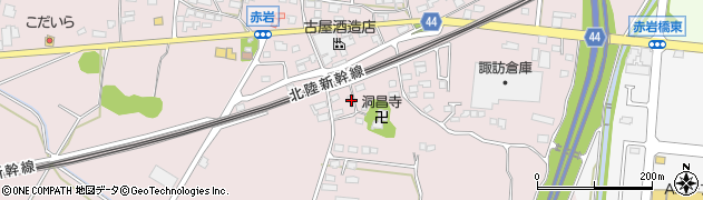 長野県佐久市塚原415周辺の地図