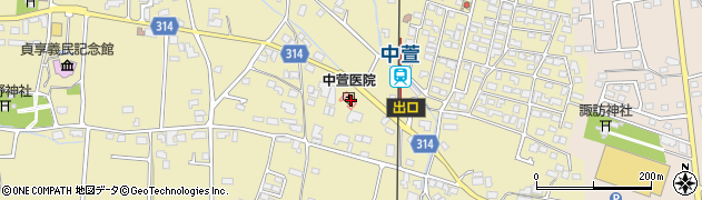長野県安曇野市三郷明盛3007周辺の地図